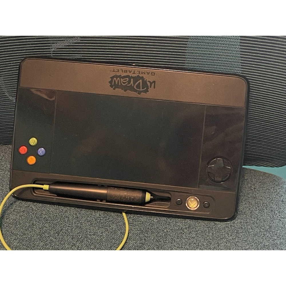 uDraw Microsoft XBOX 360 Black‎ Game Drawing Tablet
